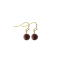 Garnet Leyr Earring