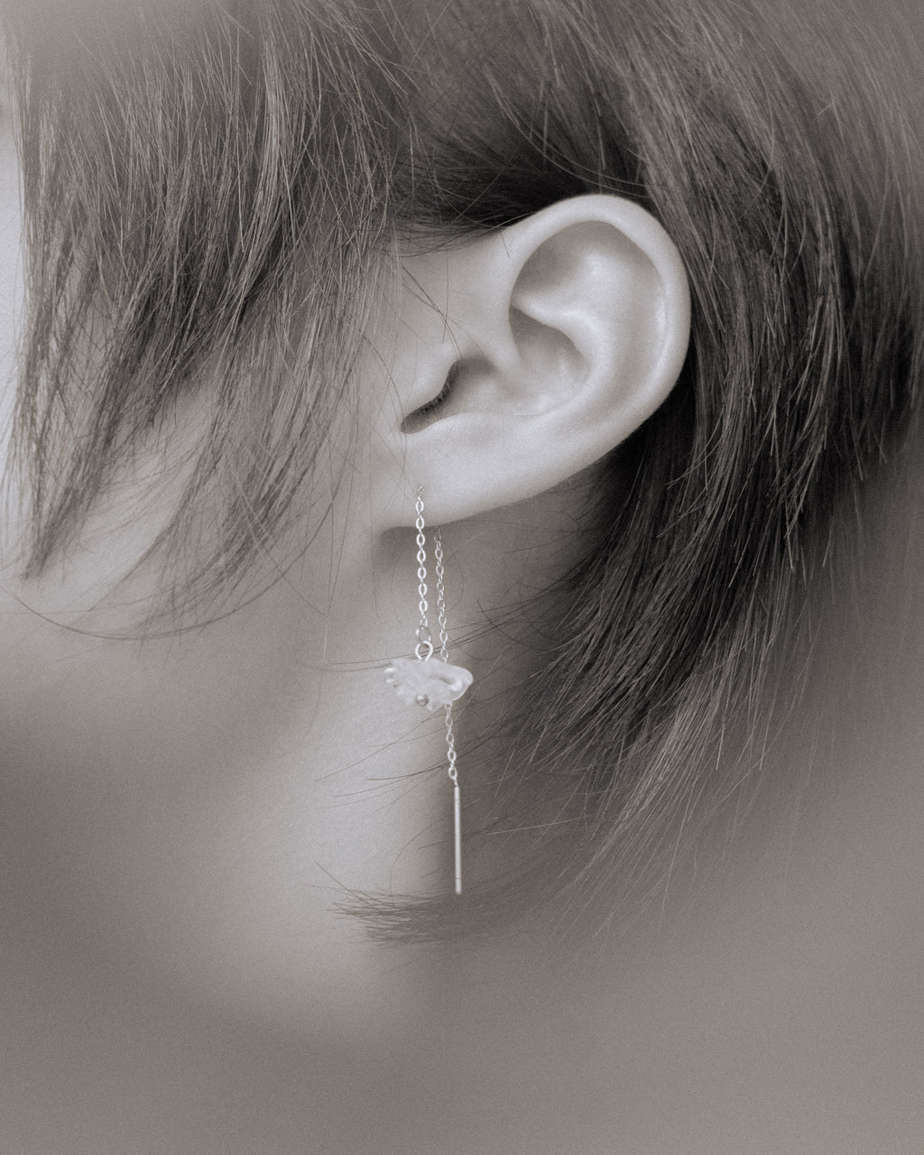______ 's Mneme Threader Earring