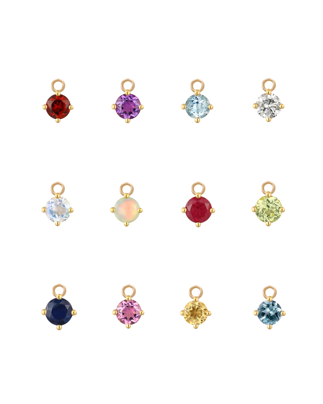 Aura Birthstone Pendant