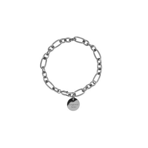 Ronde Bracelet - Stil. [Engravable]