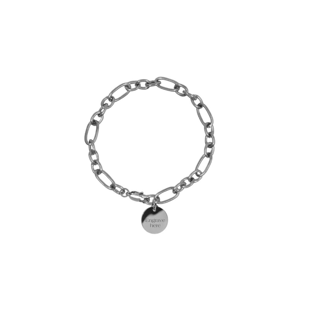 Ronde Bracelet - Stil. [Engravable]