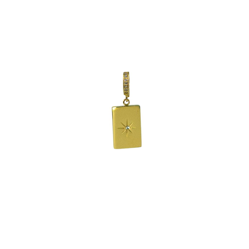 Morning Star Charm [Engravable]