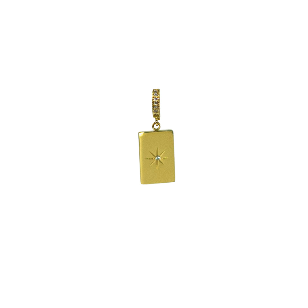 Morning Star Charm [Engravable]