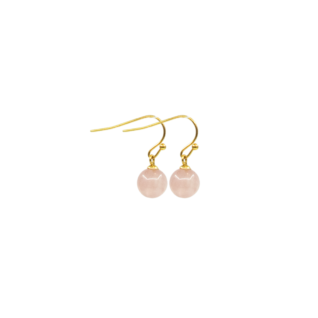 Rose Quartz Leyr Earring