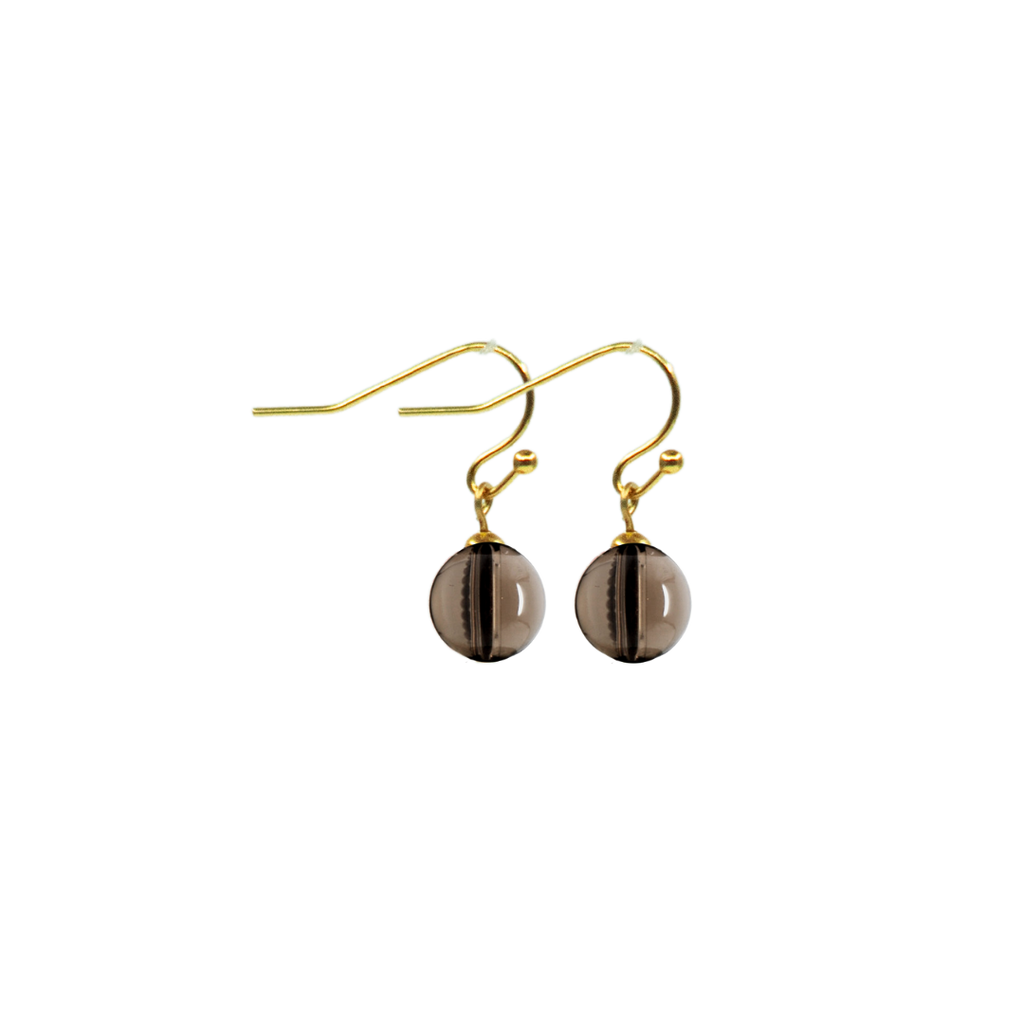 Smoky Quartz Leyr Earring