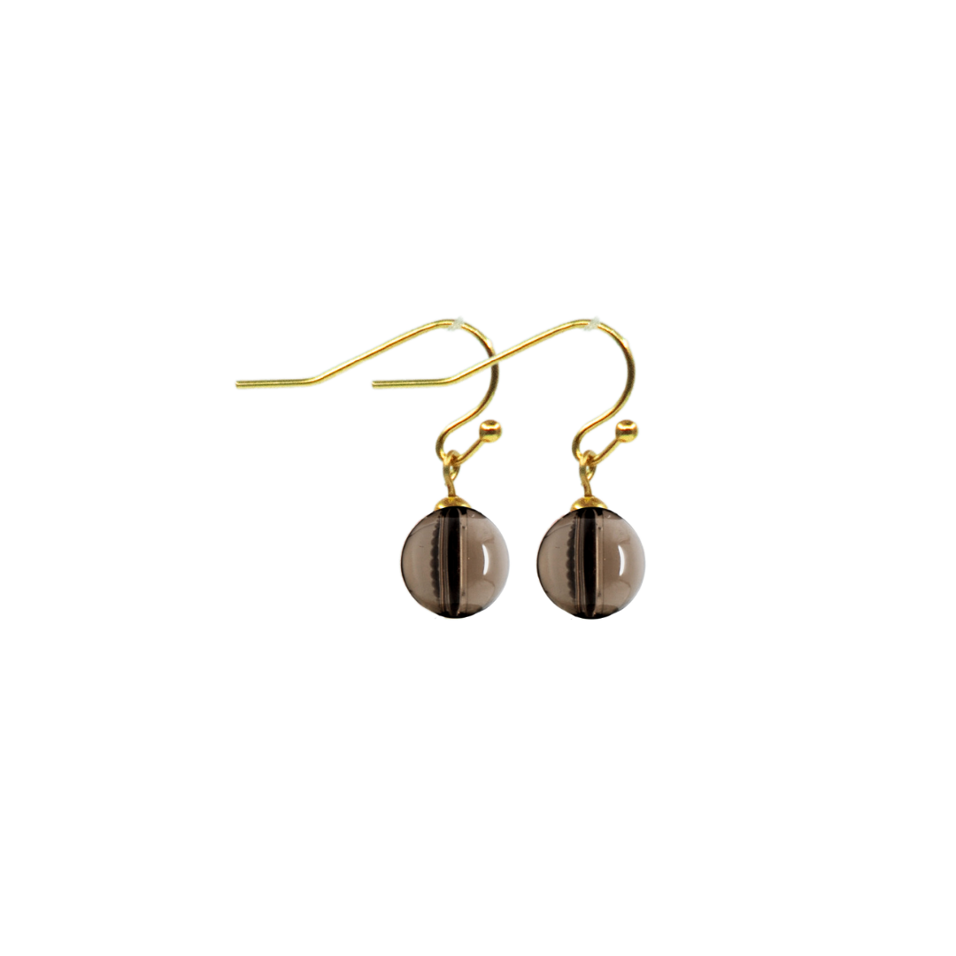 Smoky Quartz Leyr Earring